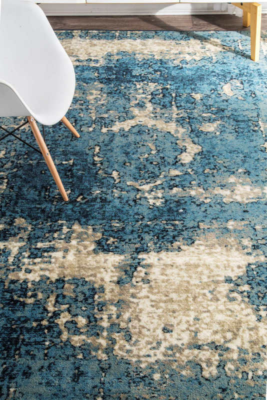 Montross Blue Area Rug & Reviews Joss & Main
